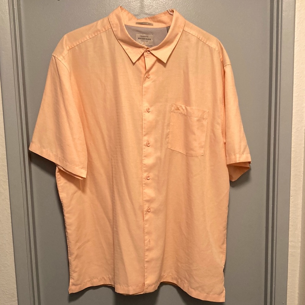 Mens Quicksilver Waterman Collection Button-Down Shirt